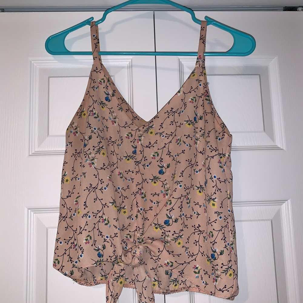 Sienna Sky Spaghetti Strap Crop Top!